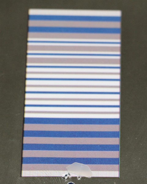 Strandtuch Saunatuch Hamamtuch Wellnesstuch blau beige Streifen 90x170 cm