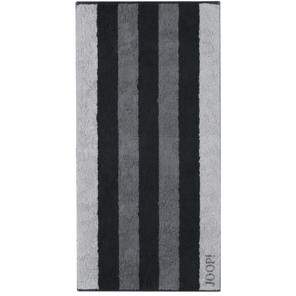 Joop! Handtuch Handtücher 50x100 Stripes 1646-77 Streifen schwarz grau silber